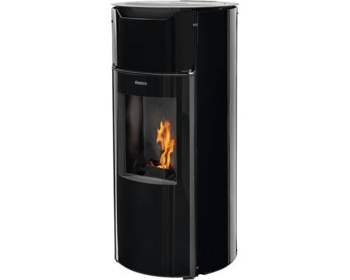 Estufa de pellet Aduro P1.3 acero negro 8 kW