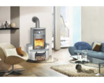 Kit de chimenea Hark Avenso GT ECOplus gris piedra natural 8 kW - Imagen 3