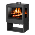 Estufa de leña de triple acristalamiento BELLEZA MODENA VISION de 10 kW